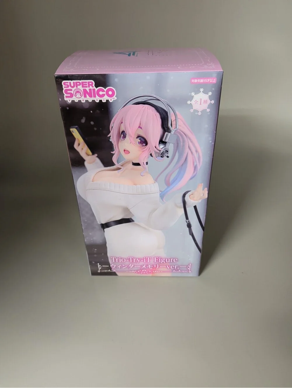 Super Sonico Trio Try It Figure PVC Collectible
